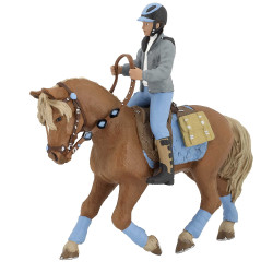 Figurine Jeune cavalier Papo