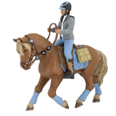 Figurine Jeune cavalier Papo Figurine Jeune cavalier Papo