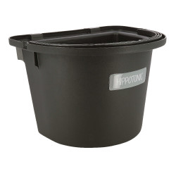 Mangeoire de porte Hippo-Tonic avec poignée Noir Mangeoire de porte Hippo-Tonic avec poignée Noir