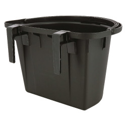 Mangeoire de porte Hippo-Tonic avec poignée Noir Mangeoire de porte Hippo-Tonic avec poignée Noir