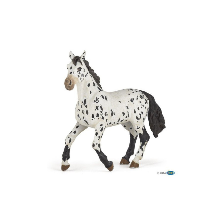 Figurine Appaloosa noir Papo