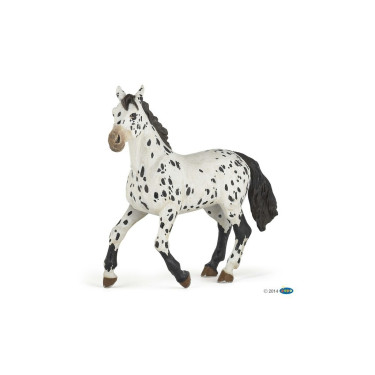 Figurine Appaloosa noir Papo Figurine Appaloosa noir Papo