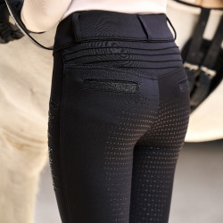 Legging d'équitation Imperial Riding Comfi Sparks FullGrip kids Noir