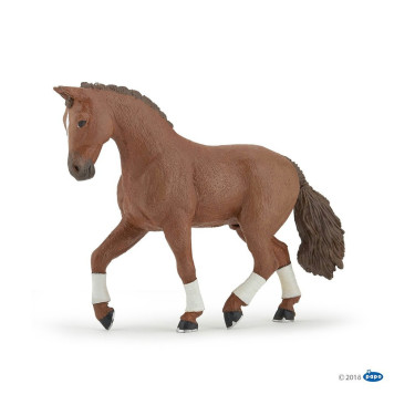 Figurine Cheval Hanovrien Alezan Papo Figurine Cheval Hanovrien Alezan Papo