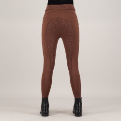 Legging d'équitation Imperial Riding Teddy FullGrip femme Bronze Marron