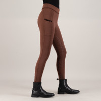 Legging d'équitation Imperial Riding Teddy FullGrip femme Bronze Marron
