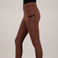 Legging d'équitation Imperial Riding Teddy FullGrip femme Marine Bleu marine