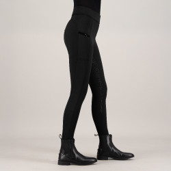 Legging d'équitation Imperial Riding Teddy FullGrip femme Noir