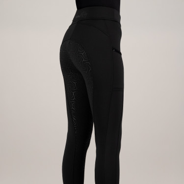 Legging d'équitation Imperial Riding Teddy FullGrip femme Noir