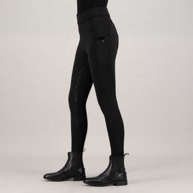 Legging d'équitation Imperial Riding Teddy FullGrip femme Noir