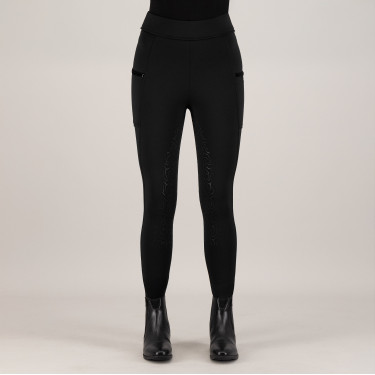 Legging d'équitation Imperial Riding Teddy FullGrip femme Noir