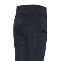 Legging d'équitation Imperial Riding Teddy FullGrip kids Marine Bleu marine