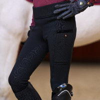Legging d'équitation Imperial Riding Teddy FullGrip kids Noir Legging d'équitation Imperial Riding Teddy FullGrip kids Noir