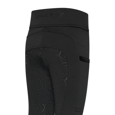 Legging d'équitation Imperial Riding Teddy FullGrip kids Noir Legging d'équitation Imperial Riding Teddy FullGrip kids Noir