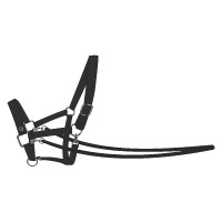 Licol Free Ride Hobby Horse Imperial Riding Free Spirit Noir Licol Free Ride Hobby Horse Imperial Riding Free Spirit Noir