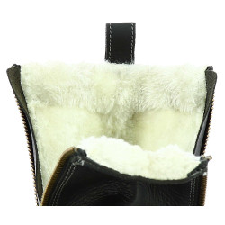 Boots hiver Norton Zipper Noir Boots hiver Norton Zipper Noir