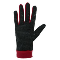Gants Equithème Knit digital Noir / prune Gants Equithème Knit digital Noir / prune