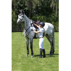 Bonnet chasse-mouches Back On Track à oreilles Noir Bonnet chasse-mouches Back On Track à oreilles Noir