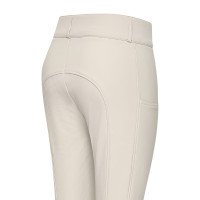 Pantalon d'équitation Imperial Riding Bilou FullGrip femme Gris / sable