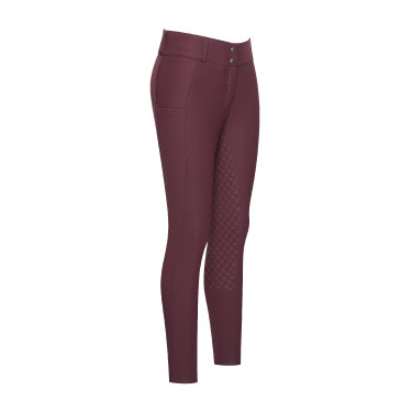 Pantalon d'équitation Imperial Riding Bilou FullGrip femme Figue Violet Pantalon d'équitation Imperial Riding Bilou FullGrip femme Figue Violet
