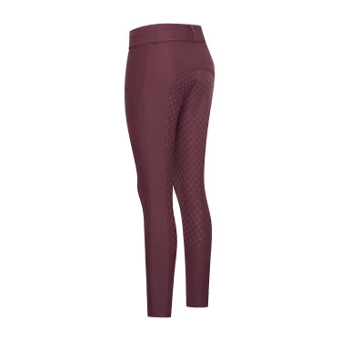 Pantalon d'équitation Imperial Riding Bilou FullGrip femme Figue Violet Pantalon d'équitation Imperial Riding Bilou FullGrip femme Figue Violet