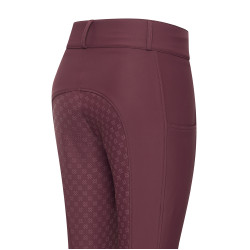 Pantalon d'équitation Imperial Riding Bilou FullGrip femme Figue Violet Pantalon d'équitation Imperial Riding Bilou FullGrip femme Figue Violet
