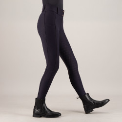 Pantalon d'équitation Imperial Riding Bilou FullGrip femme Marine Bleu marine