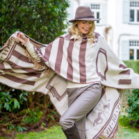 Poncho HV Polo Shelly Bois Beige Poncho HV Polo Shelly Bois Beige