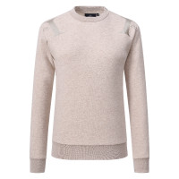 Pull HV Polo Bonnie femme Bruyère naturelle Beige Pull HV Polo Bonnie femme Bruyère naturelle Beige