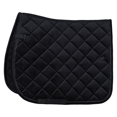 Tapis de selle Euro-Star Velvet Dressage Noir