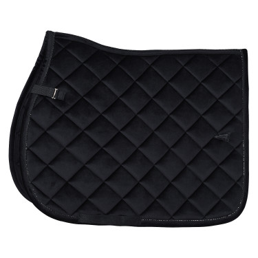 Tapis de selle Euro-Star Velvet GP Noir