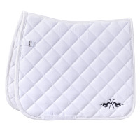 Tapis de selle HV Polo Celia club Dessage Blanc Tapis de selle HV Polo Celia club Dessage Blanc