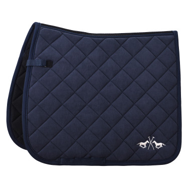 Tapis de selle HV Polo Celia club Dessage Marine Bleu marine