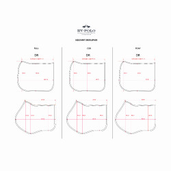 Tapis de selle HV Polo Kelly GP