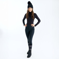 Top HV Polo Bailey femme Noir
