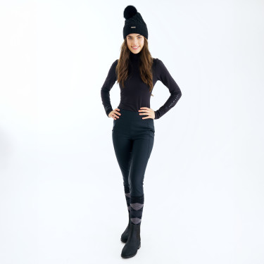 Top HV Polo Bailey femme Noir