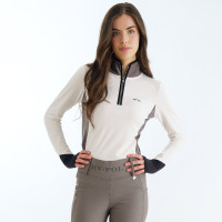 Top HV Polo Lavinia femme Ivoire Beige Top HV Polo Lavinia femme Ivoire Beige