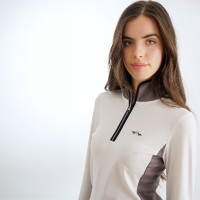 Top HV Polo Lavinia femme Ivoire Beige Top HV Polo Lavinia femme Ivoire Beige