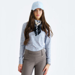 Top HV Polo Peggy femme Bleu ice Top HV Polo Peggy femme Bleu ice