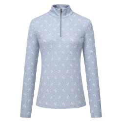 Top HV Polo Peggy femme Bleu ice Top HV Polo Peggy femme Bleu ice