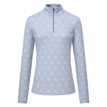 Top HV Polo Peggy femme Bleu ice Top HV Polo Peggy femme Bleu ice