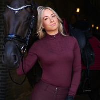 Top Imperial Riding Alinda femme Figue Violet