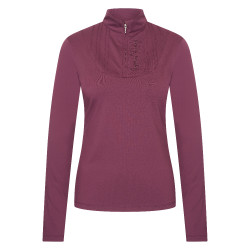 Top Imperial Riding Alinda femme Figue Violet