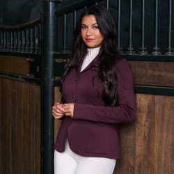 Veste de concours Imperial Riding Basic femme Figue Violet Veste de concours Imperial Riding Basic femme Figue Violet
