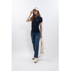 Polo Harcour x Versailles Gasparine Marine Bleu marine