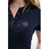 Polo Harcour x Versailles Gasparine Marine Bleu marine