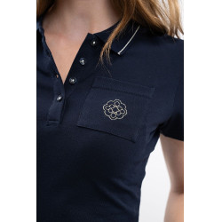 Polo Harcour x Versailles Gasparine Marine Bleu marine