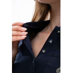 Polo Harcour x Versailles Gasparine Marine Bleu marine