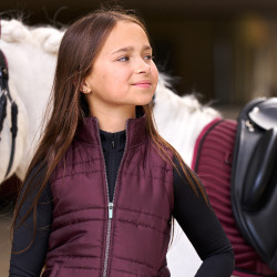 Veste sans manches Imperial Riding Bonnie kids Figue Violet