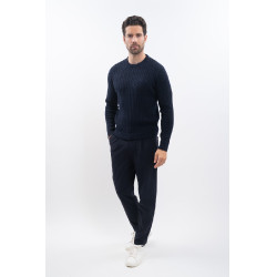 Pull Harcour Arthur Marine Bleu marine